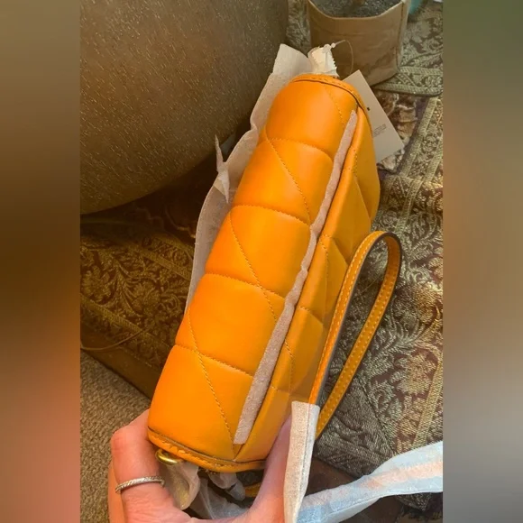 SOLD⛔️Authentic COACH 1941 Nappa leather quilted magnetic flap crossbody - Picture 9 of 15